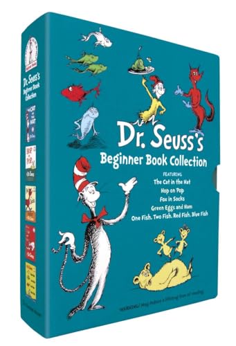 Dr. Seuss's Beginner Book Boxed Set Collection: The Cat in the Hat; One Fish Two Fish Red Fish Blue Fish; Green Eggs and Ham; Hop on Pop; Fox in Socks (Beginner Books(R)) von Random House Books for Young Readers