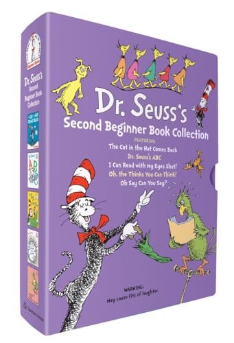 Dr. Seuss's Second Beginner Book Boxed Set Collection: The Cat in the Hat Comes Back; Dr. Seuss's ABC; I Can Read with My Eyes Shut!; Oh, the Thinks ... Oh Say Can You Say? (Beginner Books(R)) von Random House Books for Young Readers
