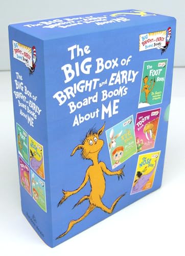 The Big Boxed Set of Bright and Early Board Books About Me: The Foot Book; The Eye Book; The Tooth Book; The Nose Book (Big Bright & Early Board Book, Band 1) von Random House Books for Young Readers