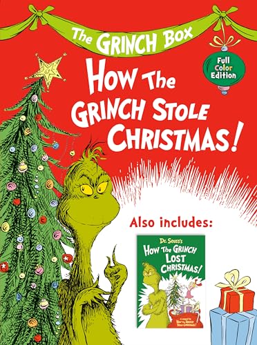 The Grinch Two-Book Boxed Set: Dr. Seuss's How the Grinch Stole Christmas! Full-Color Edition and How the Grinch Lost Christmas! (Classic Seuss) von Random House Books for Young Readers