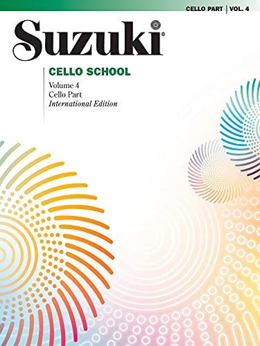 Suzuki Cello School Cello Part, Volume 4 (Revised)