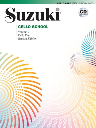 Suzuki Cello School Cello Part & CD, Volume 2 (Revised) (Suzuki Cello School, 2, Band 2) von Alfred Music