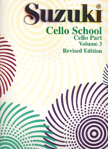Suzuki Cello School vol.3 : Cello part, revised edition