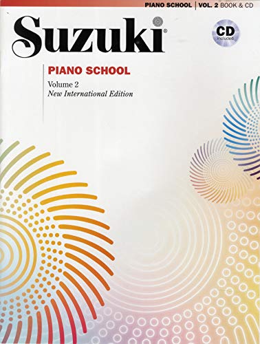 Suzuki Piano School New International Edition Piano Book and CD, Volume 2: New International Editions