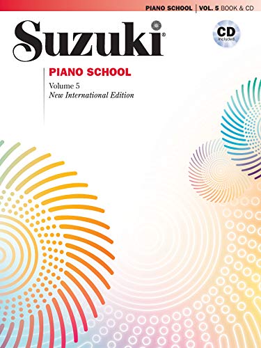 Suzuki Piano School New International Edition Piano Book and CD, Volume 5: Englisch-deutsch-französisch-spanisch (The Suzuki Method Core Materials, Band 5)