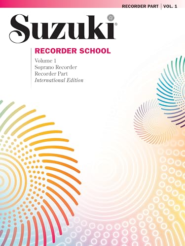 Suzuki Recorder School (Soprano Recorder) Recorder Part, Volume 1