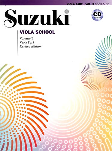 Suzuki Viola School Viola Part & CD, Volume 3 (Revised): Revised Edition (Suzuki Viola School, 3, Band 3)