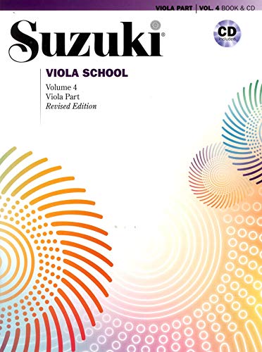 Suzuki Viola School Viola Part & CD, Volume 4 (Revised): Viola Part, Book & CD (Suzuki Viola School, 4, Band 4) von Alfred Music