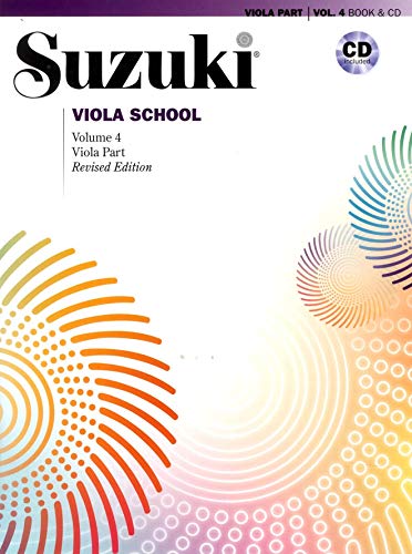 Suzuki Viola School Viola Part & CD, Volume 4 (Revised): Viola Part, Book & CD (Suzuki Viola School, 4, Band 4)