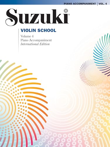 Suzuki Violin School Piano Accompaniment, Volume 4 (Revised) (The Suzuki Method Core Materials, 4, Band 4) von Alfred Music