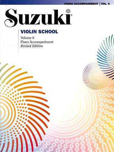 Suzuki Violin School Piano Accompaniment, Volume 6 (Revised) von Alfred Music