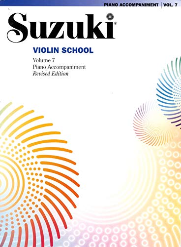 Suzuki Violin School Piano Accompaniment, Volume 7 (Revised): International Edition (Suzuki Violin School, 7, Band 7) von Alfred Music