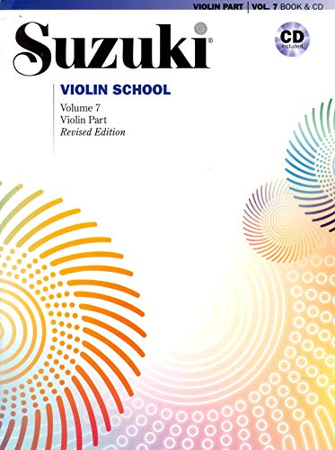 Suzuki Violin School Violin Part & CD, Volume 7 (International edition) (Suzuki Violin School, 7, Band 7) von Alfred Music
