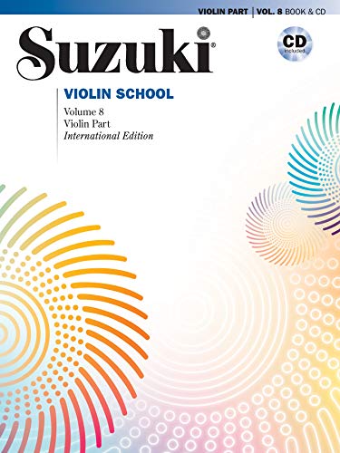 Suzuki Violin School Violin Part & CD, Volume 8 (Revised): (incl. CD) (Suzuki Violin School, 8, Band 8) von Alfred Music