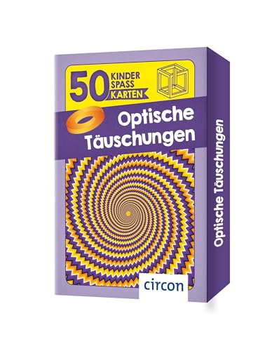 Optische Täuschungen (50 Kinderspaßkarten) von Circon