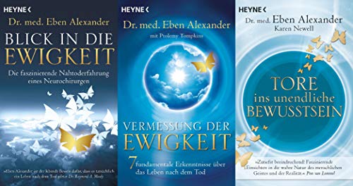 3 faszinierende Titel von Dr. med. Eben Alexander + 1 exklusives Postkartenset