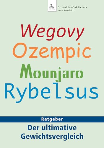 Wegovy, Ozempic, Mounjaro, Rybelsus: Ratgeber - Der ultimative Gewichtsvergleich Wegovy, Ozempic, Mounjaro, Rybelsus: Ratgeber - Der ultimative Gewichtsvergleich