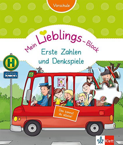 Klett Mein Lieblings-Block Erste Zahlen und Denkspiele: Vorschule ab 5 Jahre