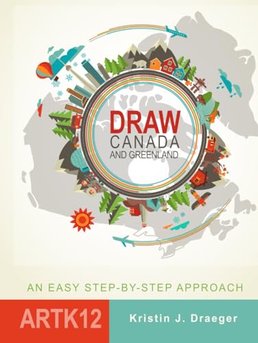 Draw Canada and Greenland (Draw the World) von Independently published