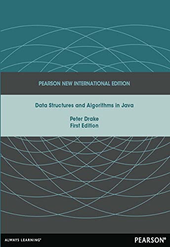 Data Structures and Algorithms in Java: Pearson New International Edition von Pearson
