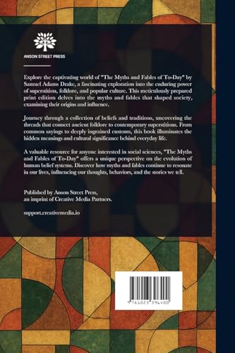 The Myths and Fables of To-Day von Anson Street Press