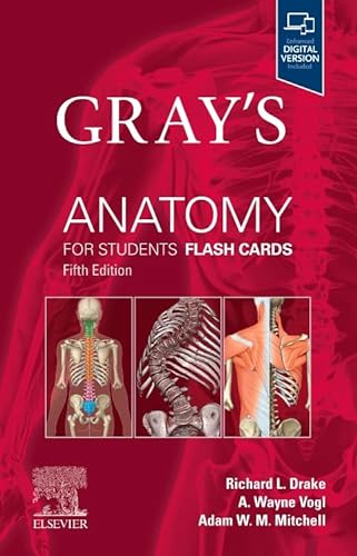 Gray's Anatomy for Students Flash Cards von Elsevier