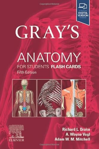 Gray's Anatomy for Students Flash Cards von Elsevier