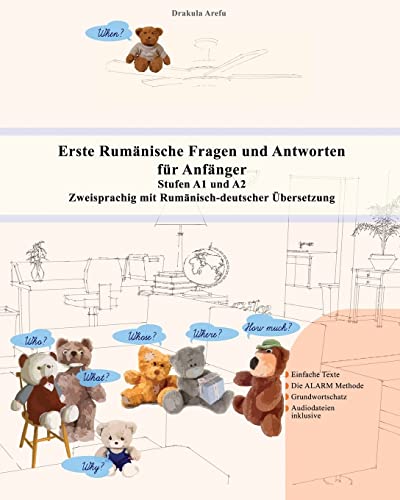 Erste Rumänische Fragen und Antworten für Anfänger: Stufen A1 und A2 Zweisprachig mit Rumänisch-deutscher Übersetzung (Gestufte Rumänische Lesebücher, Band 4)