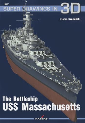 The Battleship USS Massachusetts (Super Drawings in 3D)