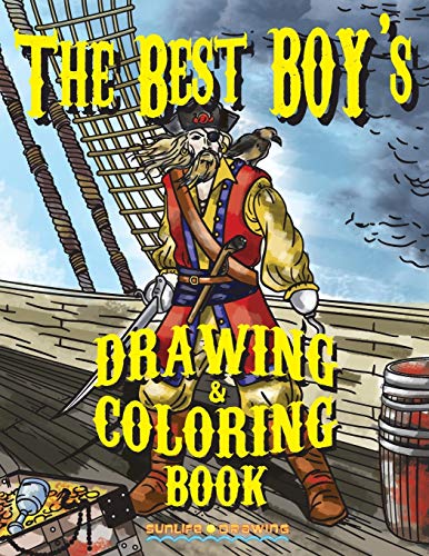 The Best BOY's DRAWING & COLORING Book: Step By Step Guide How to Draw 20 Cool Stuff & Characters + 20 Coloring Pages For Kids & Teens (How to Draw Books, Band 8) von CREATESPACE