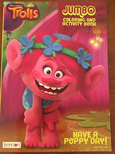 DreamWorks Trolls Jumbo Coloring & Activity Book Hug Me