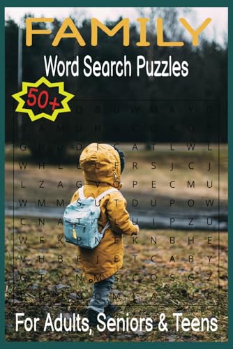 Family Word Search Puzzle Book: Easy to read print word searches about family (6" x 9" in, 15.24 x 22.86 cm, 110 pages) 50+ puzzles. For parents, kids, and anyone who loves spending time with family. von Independently published