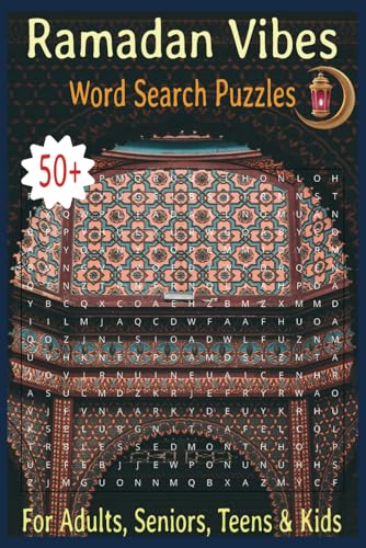 Ramadan Vibes Word Search Puzzle Book: Easy to Read Print for Adults, Seniors, Teens & Kids Ramadan Vibes Word Search Puzzle Book: Easy to Read Print for Adults, Seniors, Teens & Kids von Independently published