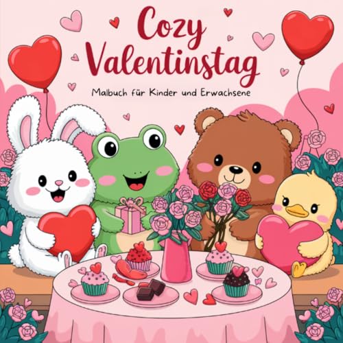 Cozy Valentinstag Malbuch für Kinder und Erwachsene: Über 40 liebevoll gestaltete Motive zum Ausmalen und Entspannen - Das perfekte Ausmalbuch für romantische und gemütliche Momente Cozy Valentinstag Malbuch für Kinder und Erwachsene: Über 40 liebevoll gestaltete Motive zum Ausmalen und Entspannen - Das perfekte Ausmalbuch für romantische und gemütliche Momente von epubli
