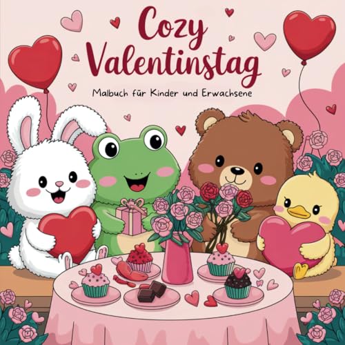 Cozy Valentinstag Malbuch für Kinder und Erwachsene: Über 40 liebevoll gestaltete Motive zum Ausmalen und Entspannen - Das perfekte Ausmalbuch für romantische und gemütliche Momente Cozy Valentinstag Malbuch für Kinder und Erwachsene: Über 40 liebevoll gestaltete Motive zum Ausmalen und Entspannen - Das perfekte Ausmalbuch für romantische und gemütliche Momente von Independently published