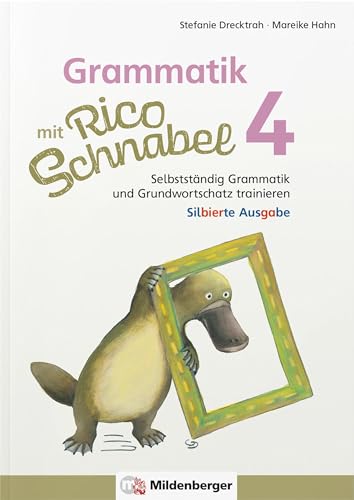 Grammatik mit Rico Schnabel, Klasse 4 - silbierte Ausgabe: Selbstständig Grammatik und Grundwortschatz trainieren (Rico Schnabel Deutsch)