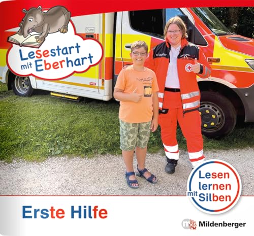 Lesestart mit Eberhart – Sonderheft: Erste Hilfe: Lesestufe 3/4 (Lesestart mit Eberhart: Lesen lernen mit Silben - Themenhefte für Erstlesekinder - 5 Lesestufen) von Mildenberger Verlag GmbH