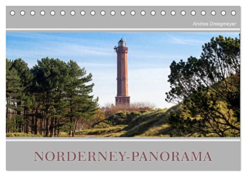 Norderney-Panorama (Tischkalender 2025 DIN A5 quer), CALVENDO Monatskalender von CALVENDO