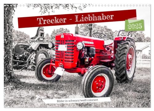 Trecker-Liebhaber (Wandkalender 2025 DIN A3 quer), CALVENDO Monatskalender von CALVENDO