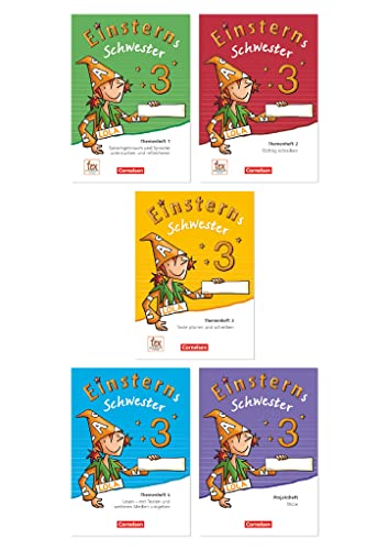 Einsterns Schwester - Sprache und Lesen - Neubearbeitung: 3. Schuljahr - Themenhefte 1-4 und Projektheft mit Schuber: Verbrauchsmaterial (Einsterns Schwester: Sprache und Lesen - Ausgabe 2015) Einsterns Schwester - Sprache und Lesen - Neubearbeitung: 3. Schuljahr - Themenhefte 1-4 und Projektheft mit Schuber: Verbrauchsmaterial (Einsterns Schwester: Sprache und Lesen - Ausgabe 2015)