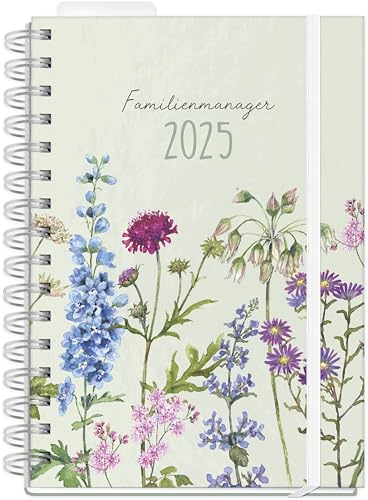 Familienmanager 2025: Wildblumen: Erdmännchen von Grätz Verlag GmbH