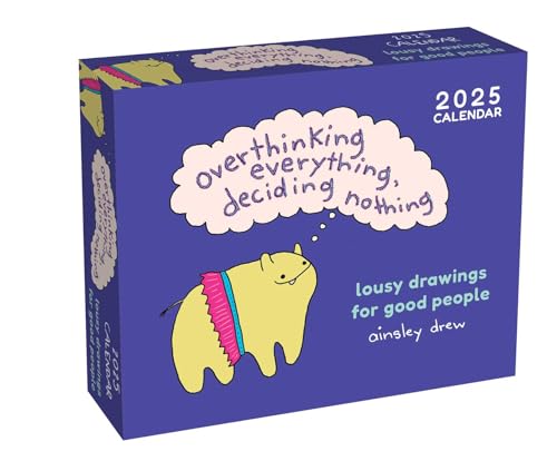 Lousy Drawings for Good People 2025 Day-to-Day Calendar: Overthinking Everything, Deciding Nothing