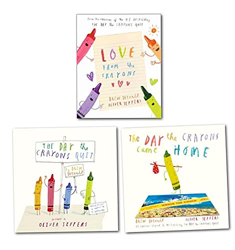 The Crayons Collection 3 Book Set By Drew Daywalt & Oliver Jeffers