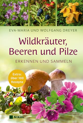 Wildkräuter, Beeren und Pilze: Erkennen und sammeln: Extra: über 100 Rezepte von Nikol