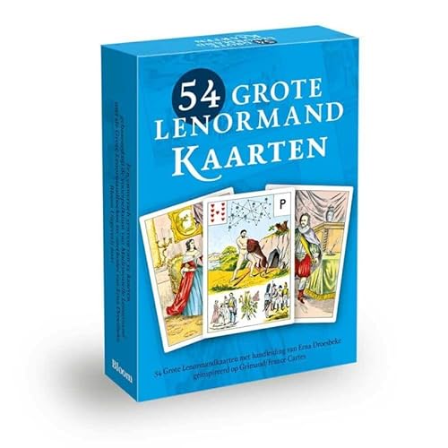 54 Grote Lenormandkaarten (incl. handleiding): Een esoterisch systeem van 54 kaarten gebaseerd op de voorspelkunst van Mademoiselle Lenormand von Bloom