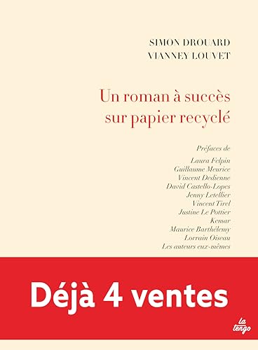 Un roman à succès sur papier recyclé von TENGO
