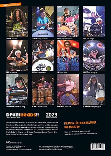 DrumHeads!! Kalender 2023