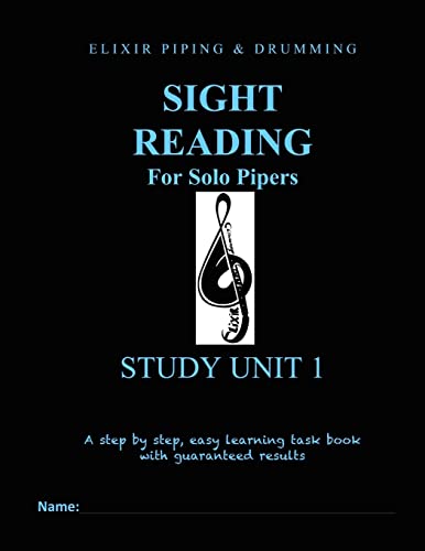 Sight Reading Programme: Study Unit 1 von CREATESPACE