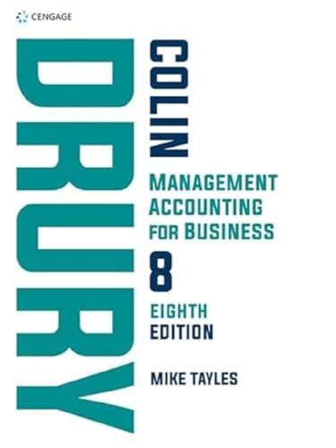 Management Accounting for Business Management Accounting for Business von Cengage Learning EMEA