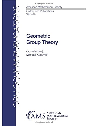 Geometric Group Theory (Colloquium Publications, 63, Band 63)